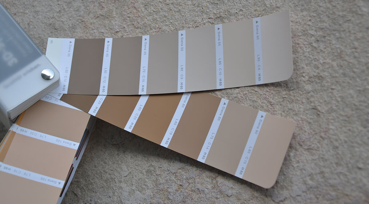 farbfächer beige